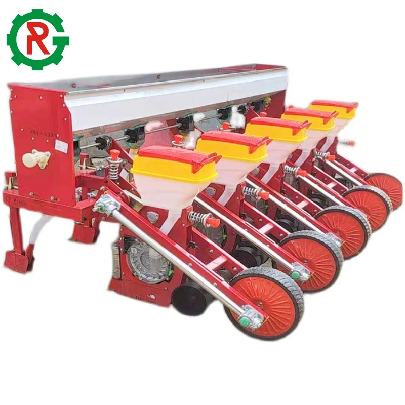 6 Rows Corn Planter Tractor Maize Corn Fertilizer Seeder Corn Planter