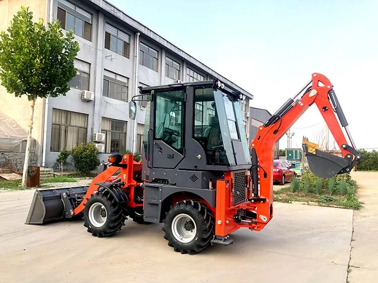 Cheap CE EPA Engine Compact Diesel Backhoe Loaders Small