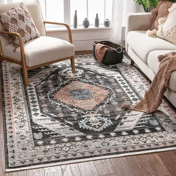 Nordic Vintage Area Designer Boho Floor Mat Large Horse Custom Carpets and Rugs Bedroom Persian Laundry Room