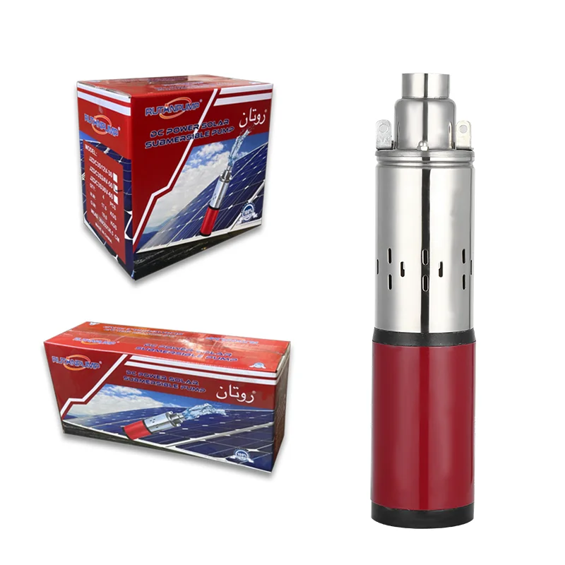 RUTANPUMP винтовая щетка Солнечный водяной насос 12 В 24 в 32 в солнечные водяные насосы Солнечный водяной насос для сельскохозяйственного орошения