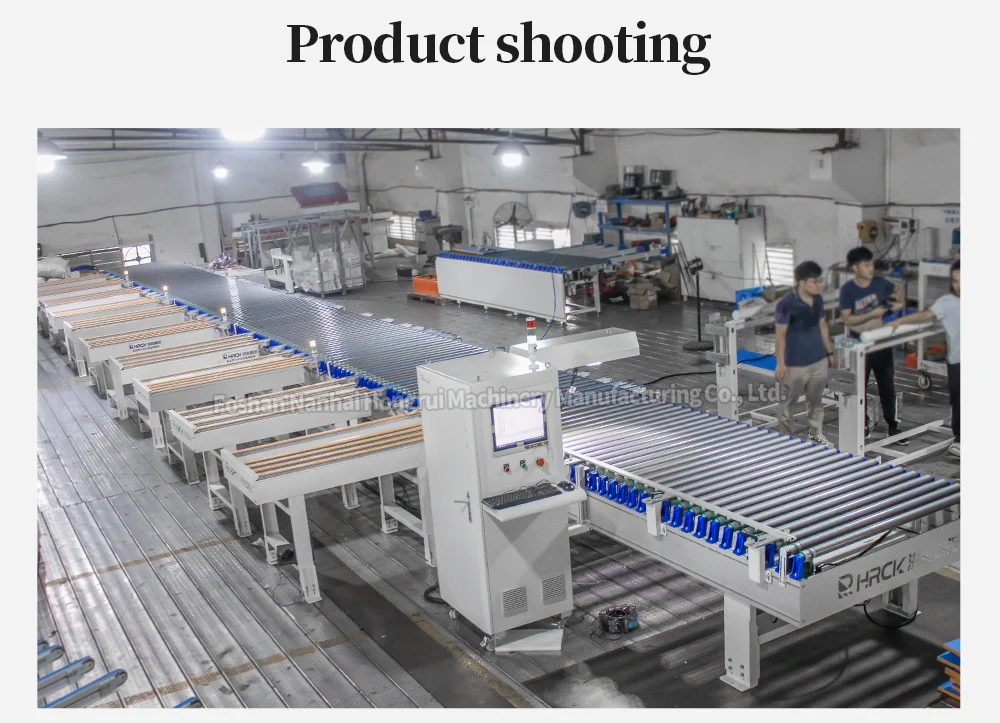 Intelligent unmanned machine operation of wooden boards packaging production line supplier