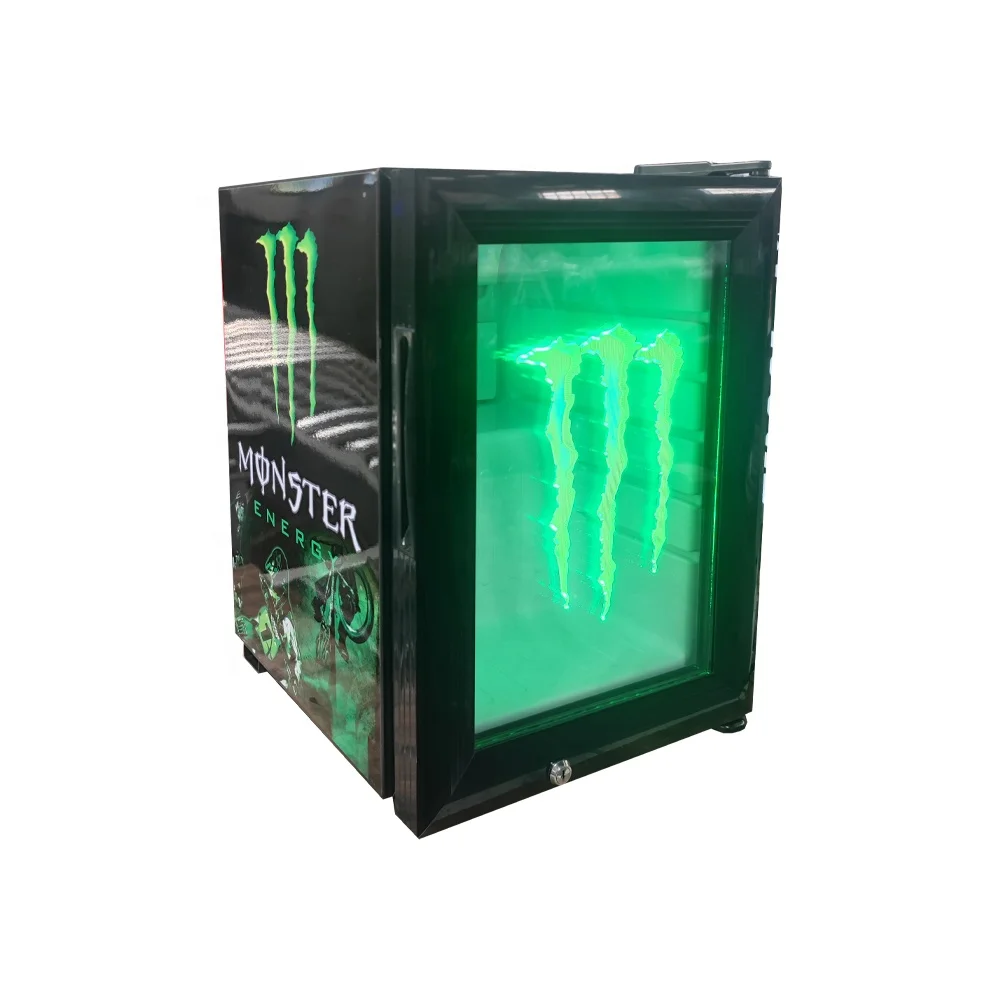 Mini Fridge for Bedroom Monster-Energy | Compact Beverage Cooler