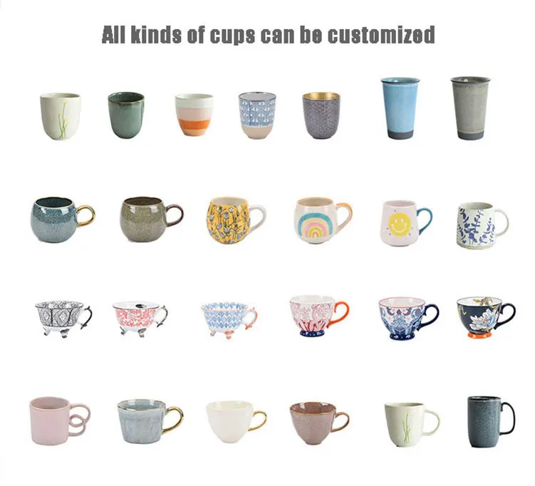 Joyye Custom Porcelain Mugs Japanese Ceramic Mug Exclusive Design