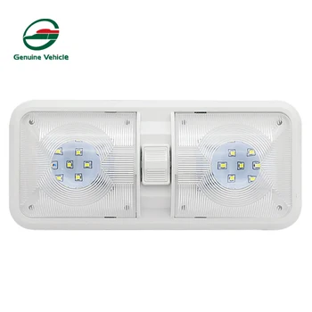 Genuine Vehicle Camper 12v Led 4000-4500k 800lm Double Light Fixture 