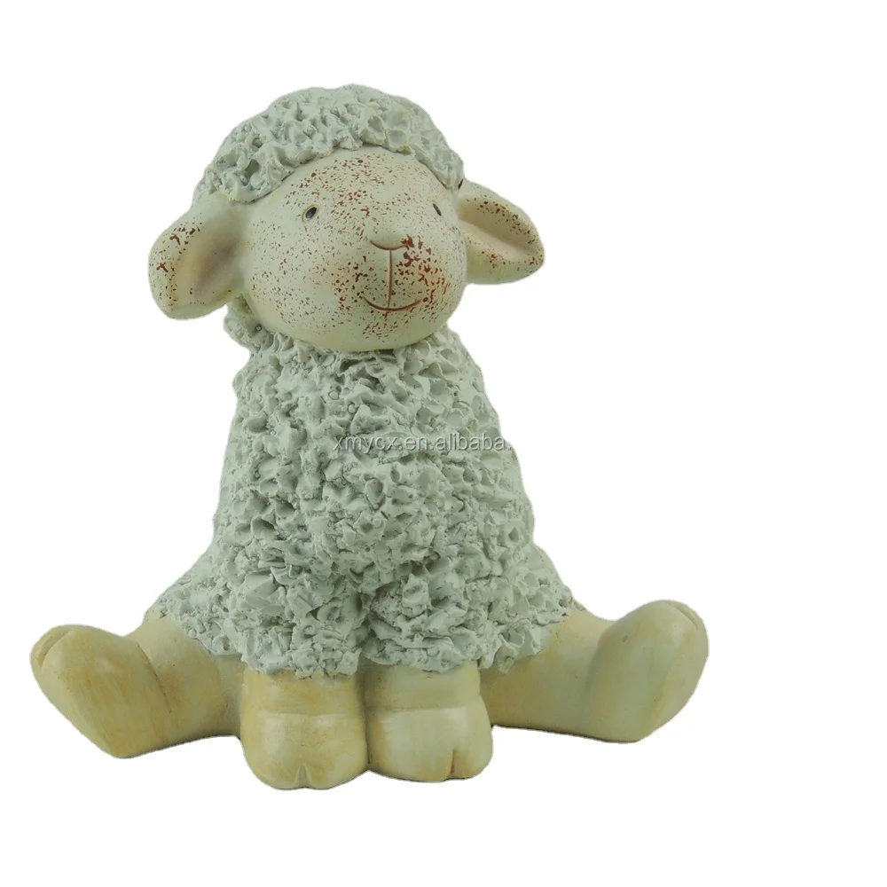 Assis Statue De Mouton Drole Resine Tirelire En Gros Buy Statue De Mouton Assis Banques De Pieces Droles Banques De Pieces En Gros Product On Alibaba Com