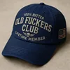 Old embroidery navy blue