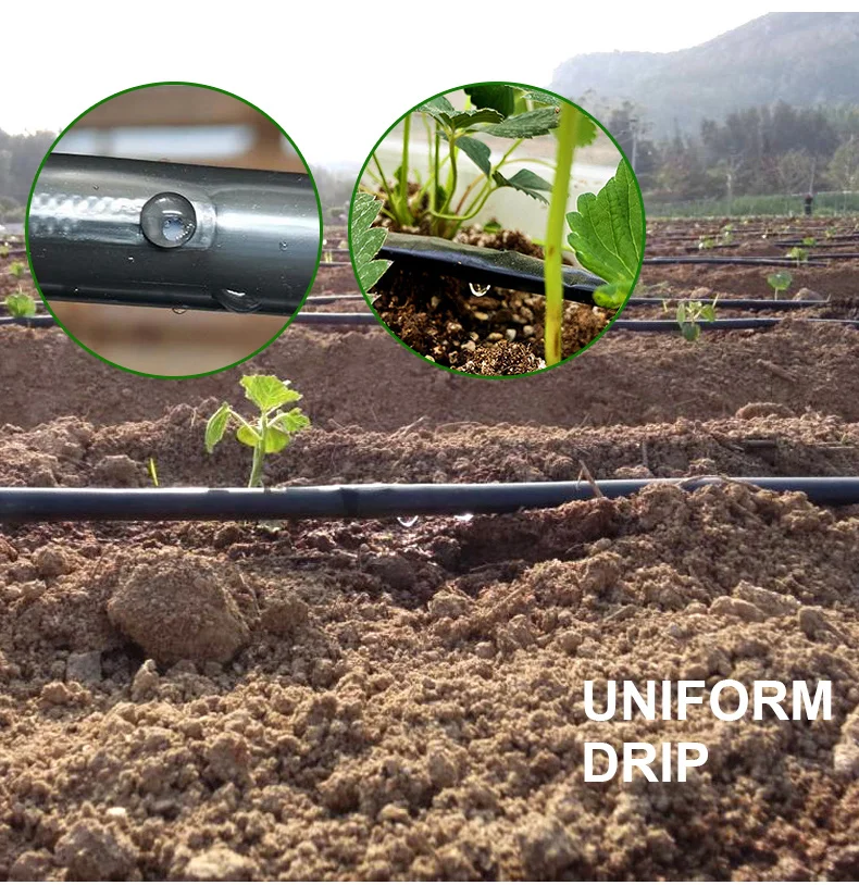 Sjpe03 Customized 16mm Garden Farm Plastic Drip Irrigation Pipe System 