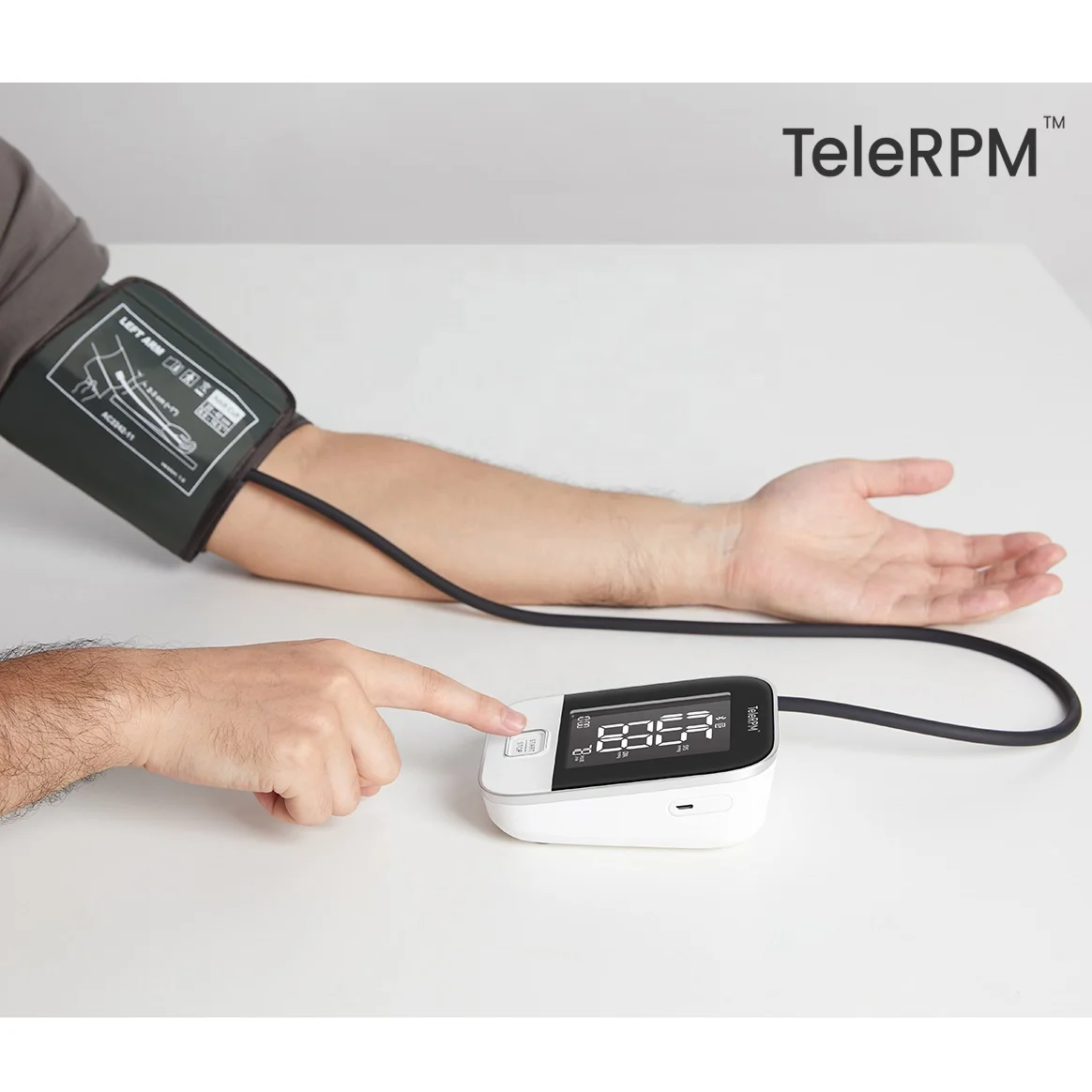 Transtek TeleRPM BLE Smart Blood Pressure Monitor Telemedicine IoT Medical Device Wireless Bluetooth BP Equipment for Home Use