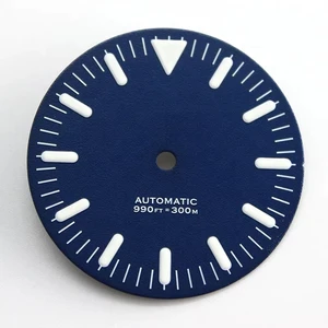 OEM Factory LOGO 28.5mm Sterile Luminous Fit 2836 Miyota 8215 Series NH35 NH35A Mechanical Movement Watch Dial