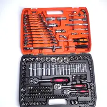 High Quality Complete 216PCS Almighty Durable Combination Wrench Socket Set Full Auto Repair Tool Kits Car ODM Customization
