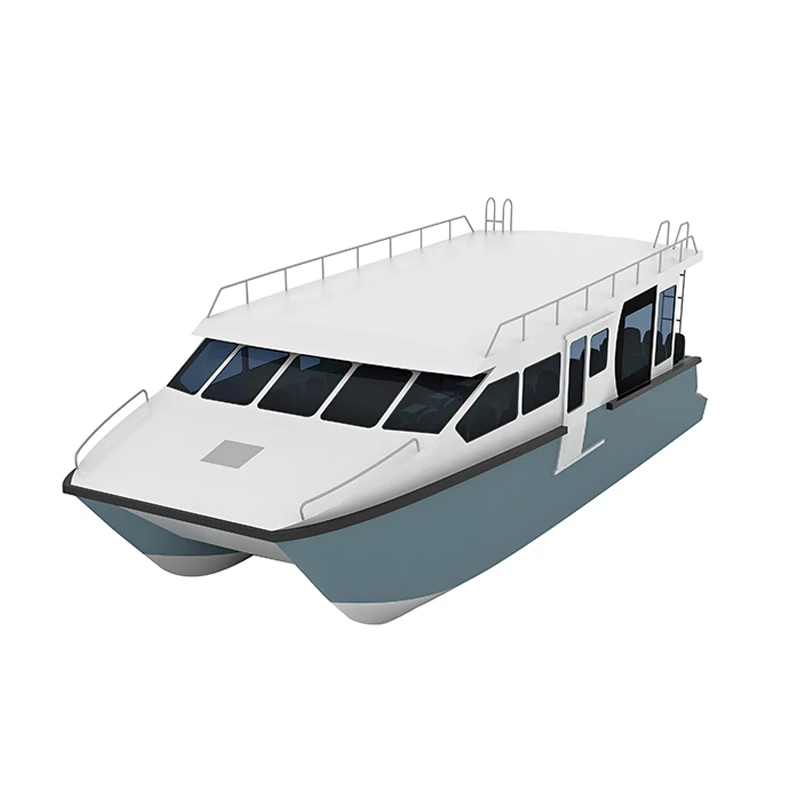 Aluminium Twin Hull Boat Catamaran Passenger Boat for Sale