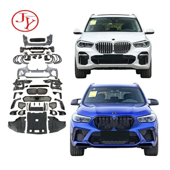 Suitable for BMW X5 G05 2019-2022 front bumper LED headlight body kit X5M front and rear bumper kit,