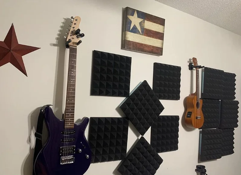 Акустическая губчатая панель с резонансным поглощением звукоизоляционные 3d акустические панели акустическая полиуретановая пена