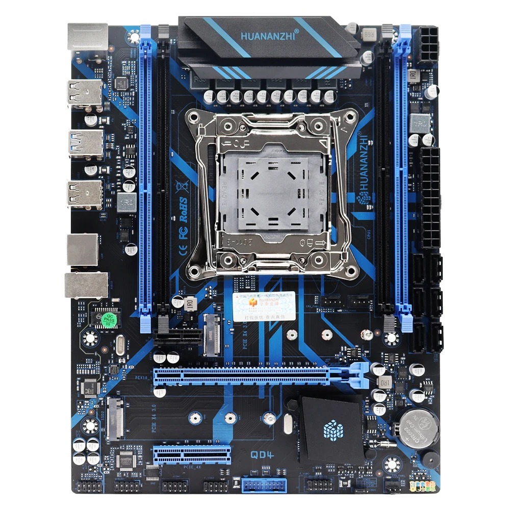HUANANZHI X99 QD4 LGA 2011-3 XEON Motherboard Kit with E5 2670 V3