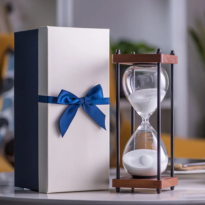 Creative Home Living Room Decoration Metal Vintage Sand Hourglass ...