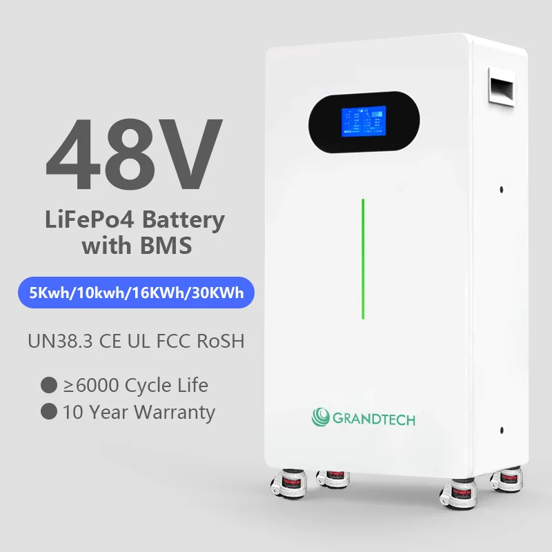 US Lager Hjem Alt-i-en Lithiumbatteri 48V 200Ah 400Ah 314AH 5KW 10kwh 16KWH 20kWh 30KWH Lifepo4 Energilager Solbatteri