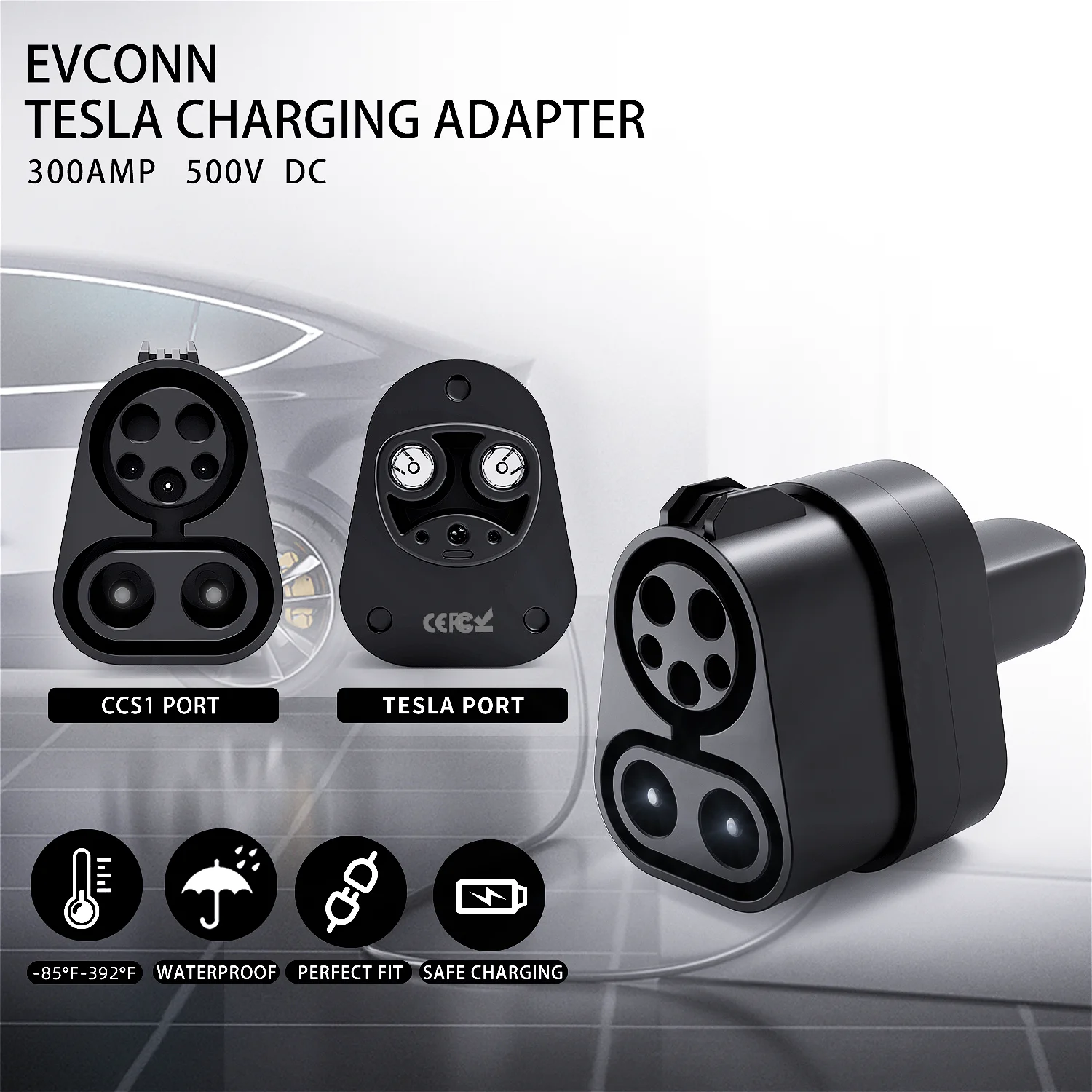 New Energy Vehicle CCS1-NACSアダプターDCCombo1アダプター