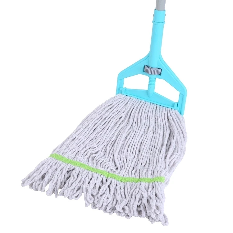 
 ESD уборка, нерастягивающаяся хлопковая влажная швабра с алюминиевым стержнем  