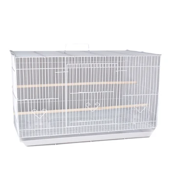 2024 NEW Factory bird cage for sale budgerigar monk parrot large white parrot metal wire cage quail bird cage