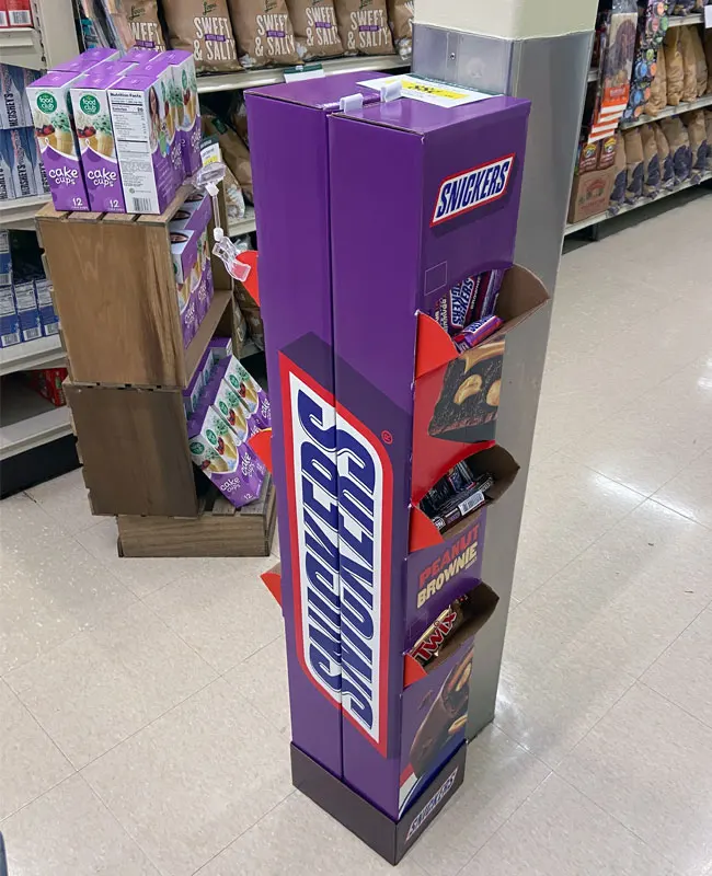 chips ahoy! 大型ストアディスプレイ スーパーマーケット小売キャンディーバーショップチップフロア