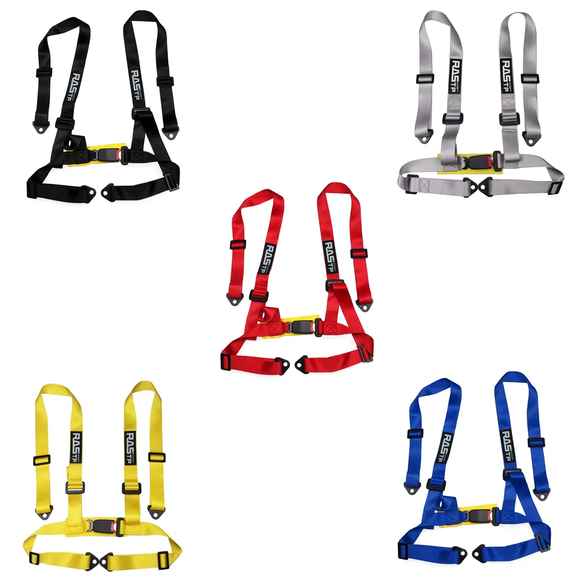 Race Car 4 Point Racing Safety Harness Seats With 2