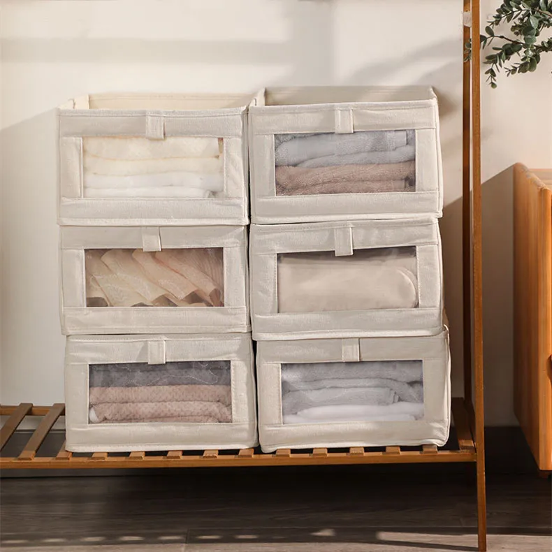 MKW6017 Clothes Storage Box Household Cotton Storage Bags