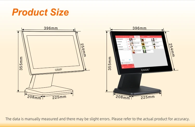 Win Touch Screen Point-of-sale System Pos Machine All In One ...
