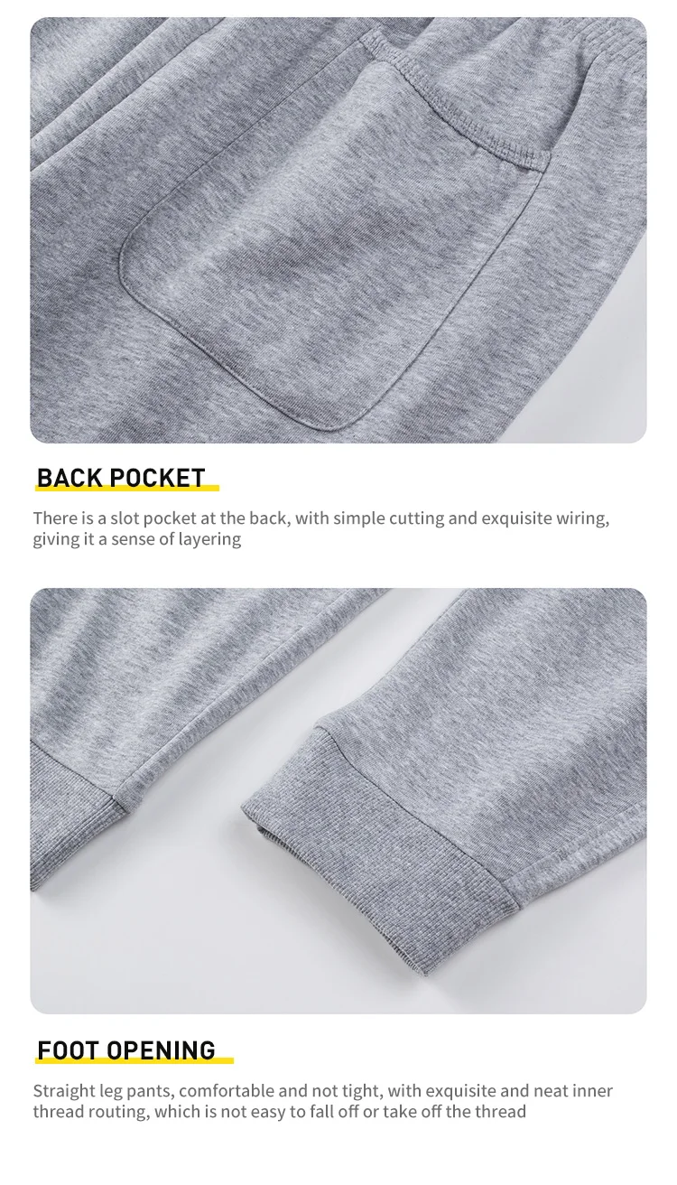 New arrival Men's casual fashion running workout 85% cotton jogger sport pants533_voghion.com