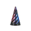 Cono arcoiris negro