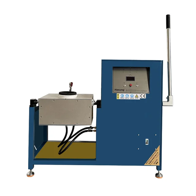 Hasung Induction Melting Machine For Platinum Tilting Induction Furnace Rhodium Melting Furnace