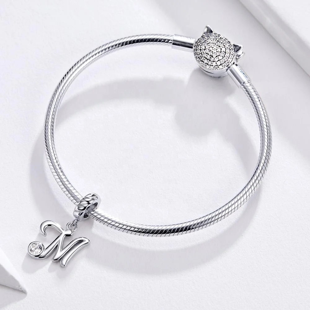Large Sterling Silver Alphabet Letters