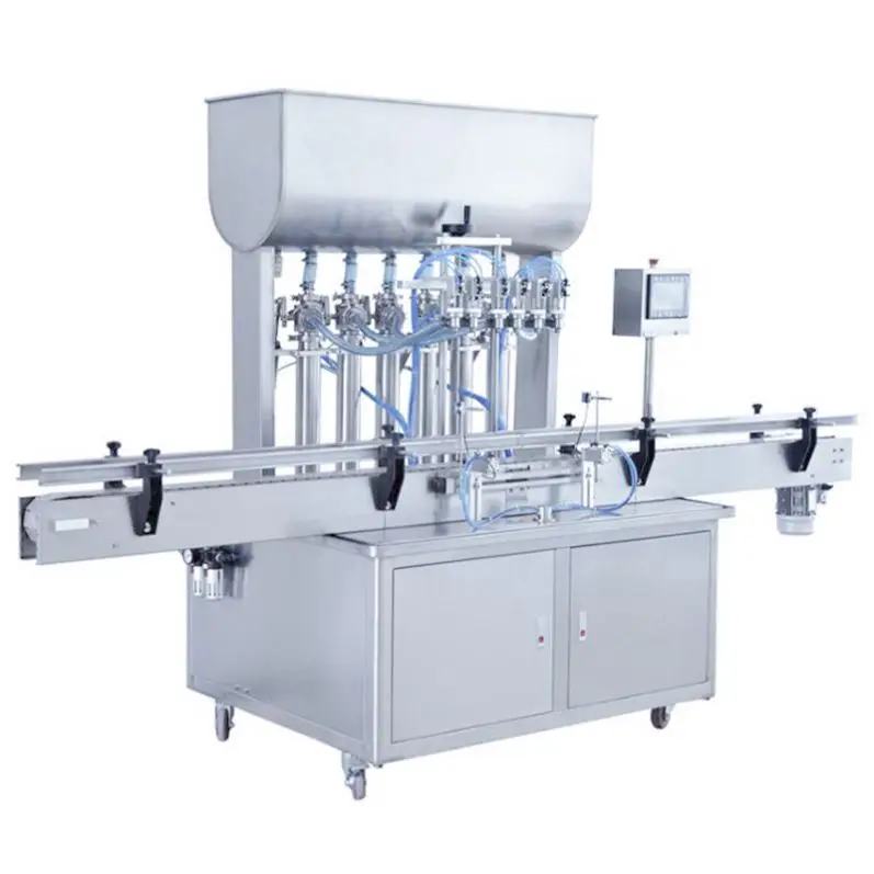 TEBAK 4-Head Multi-Functional Peanut Paste Filling Machine Cream Paste Ointment Filling Machine Tomato Paste Filling Machine