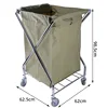 X-shaped linen cart