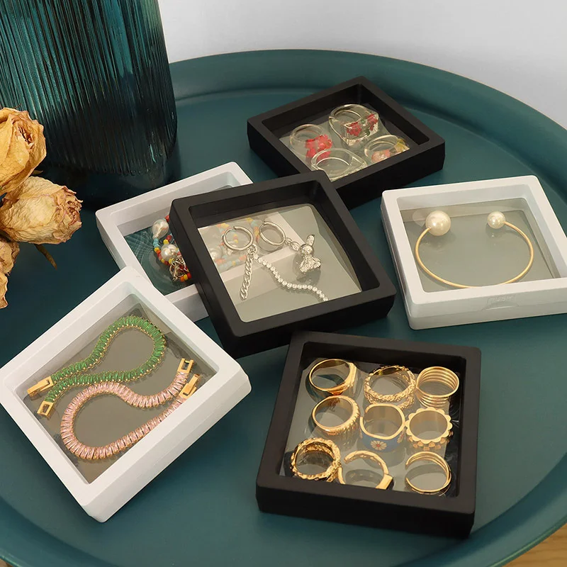 Hight Quality 3D Floating Frame Display Stand Holder Box for Jewelry