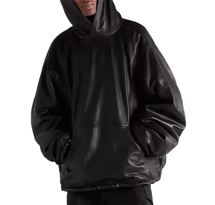 Individuelle Streetwear hängende Schultern Hoodies ohne Schnur