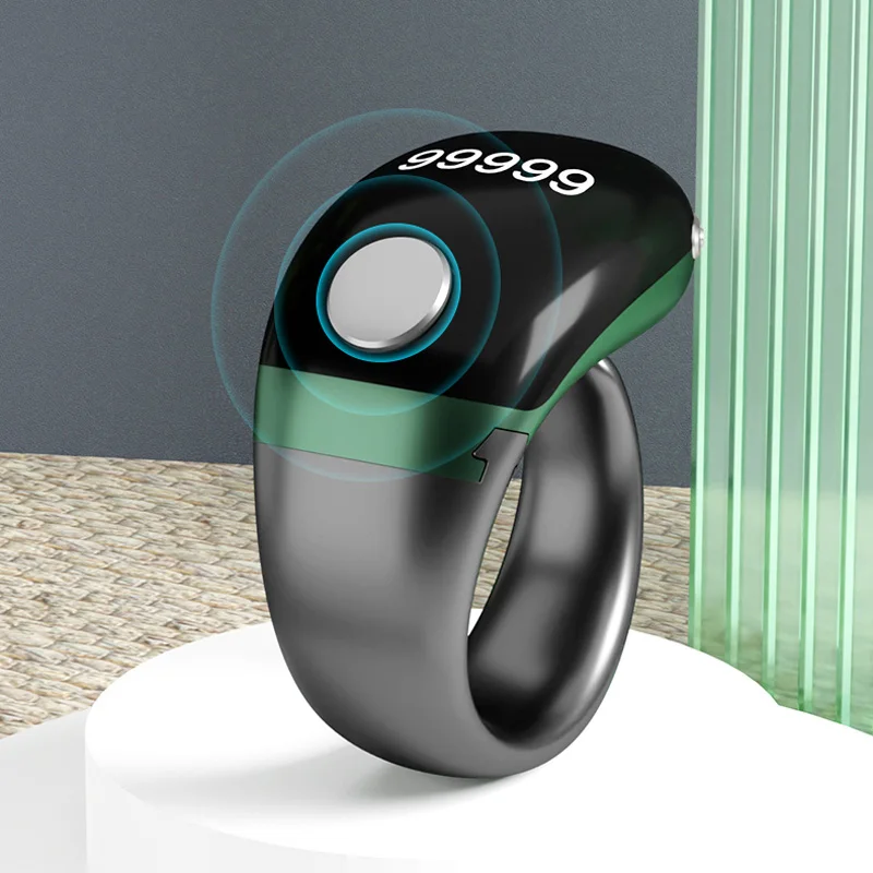 Digitaler Zähler Ring Mit Bluetooth - Smart Clicker Für Gebete Und Zählungen