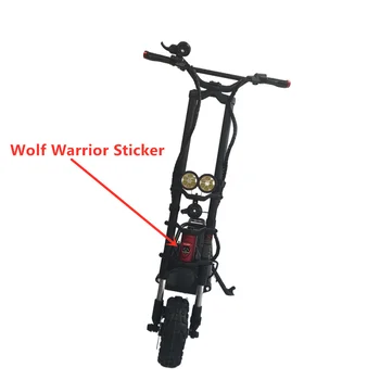 Adesivi Logo Kaabo Per Scooter Elettrici Wolf Warrior 10/11, Mantis 8/10, Colore Nero