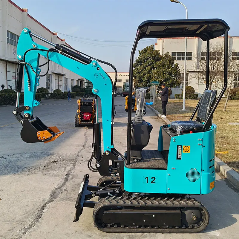 Direct Factory Sale 360 Degree Rotation Mini Excavator V8 Engine Small Micro Bagger AM6 85cc Motorcycle Engine Core Motor Pump