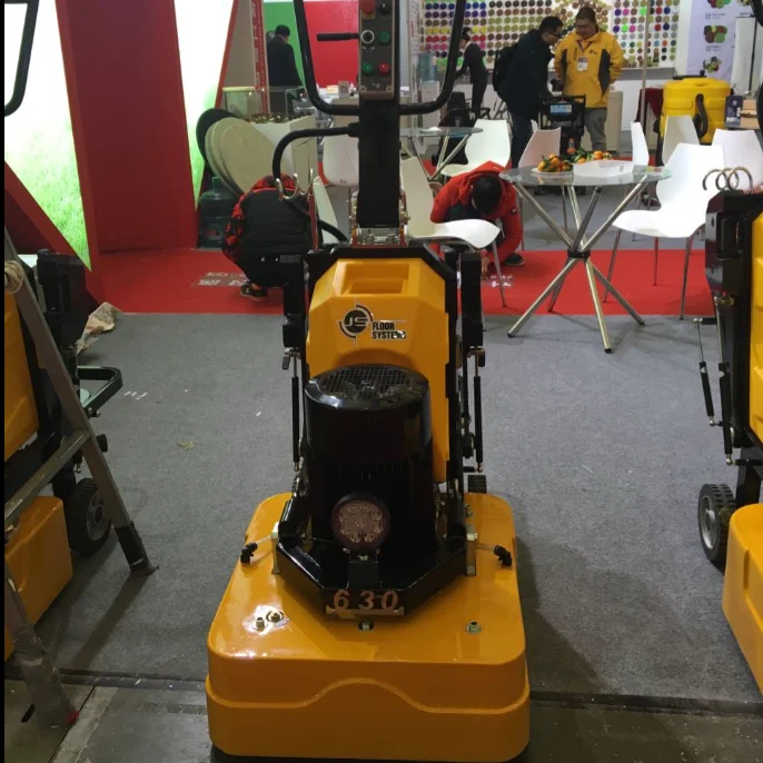 JS JS630 Concrete Floor Grinder Four Heads Floor Machine Floor Grinder Gear Box