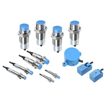 M8 M12 M18 M30 Non-Contact Proximity Sensors Inductive Capacitive Photoelectric Switch NPN PNP NO NC 10-30VDC