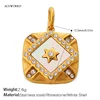 Star Medallion Charm