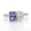 real solid 14k gold lab diamond ring