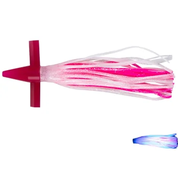 High Quality 180mm 230mm Soft Rubber Trolling Lure ABS Material Luminous Octopus Squid Skirt Swim Bait for River Fishing – Soft Lure – view 4