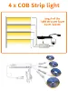 4 X bande lumineuse COB