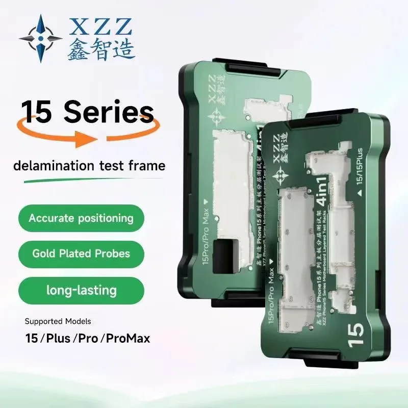 XZZ iSocket Tester Fixture For iPhone 15 Series Main Board Repair Mobile Phone Motherboard Layered Testing Fixture Tool