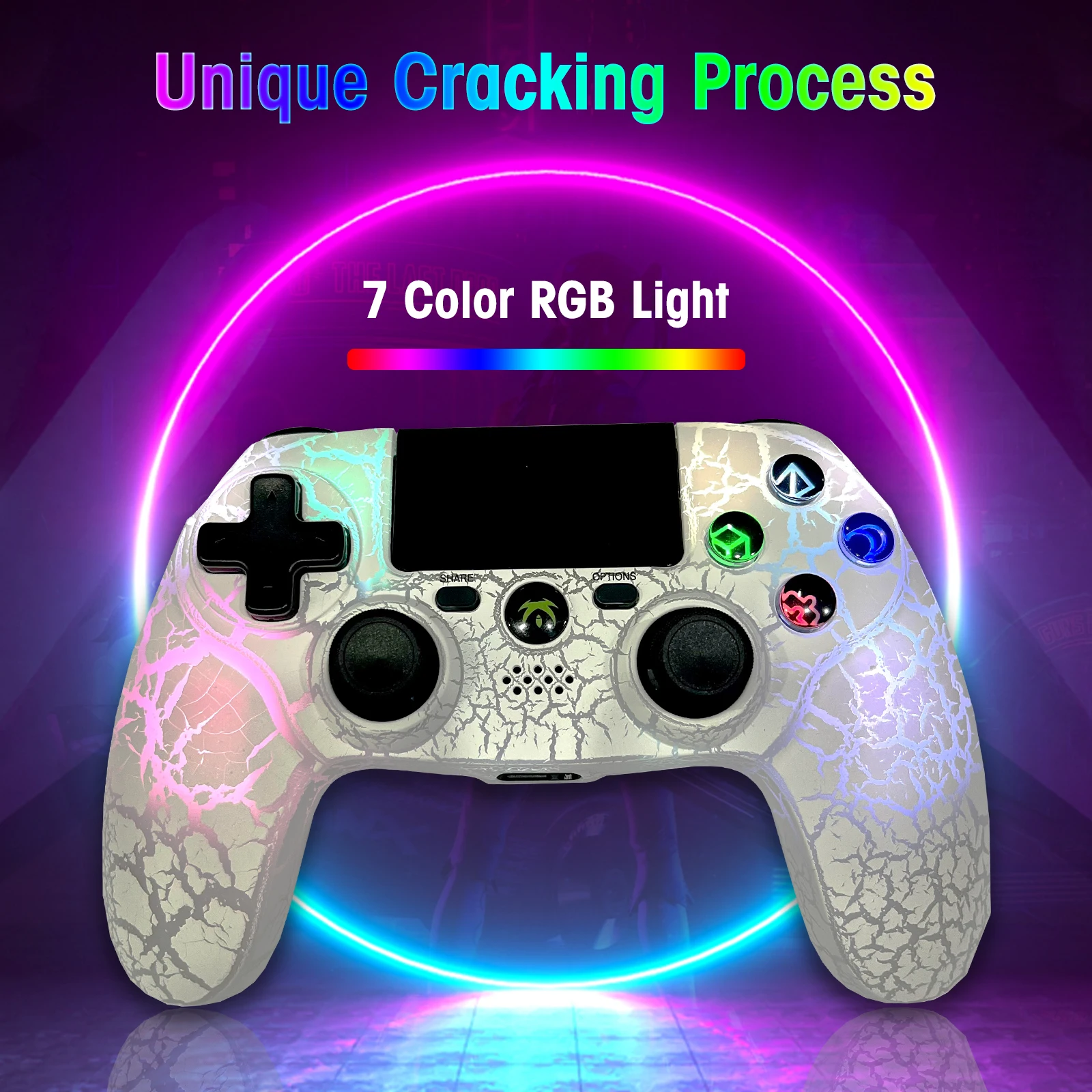 Wireless Controller for Ps4 Gamepad for Ps4 Command Hand Joystick for Playstation 4 Remote Control Game Pad Led Light