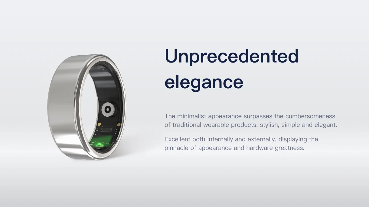 New Smart Ring Monitoring Sleep Heart Rate Exercise Mood Menstruation