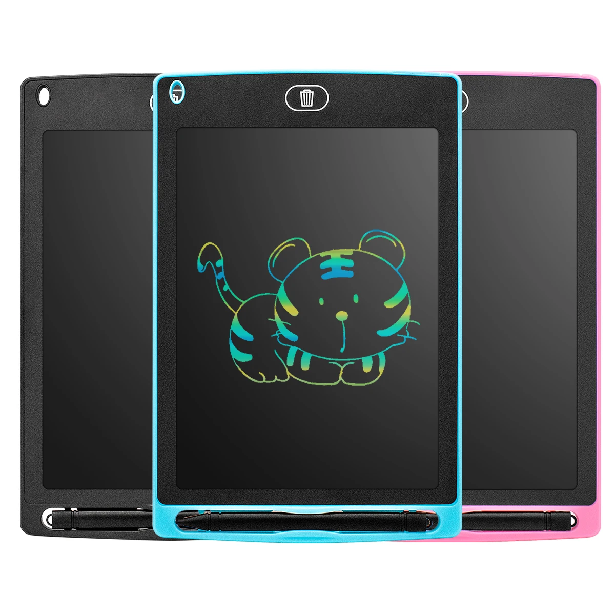 Электронный ЖК-дисплей письменная доска для рисования pad дети множество различных цветовых сообщение графика 8,5 дюймов ЖК-доска для записей