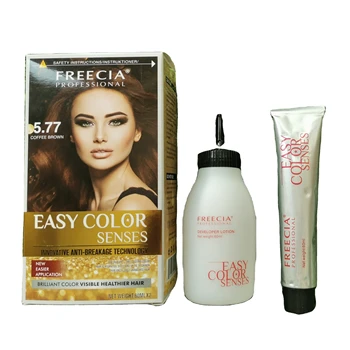 Permanent Kit Hair Color Cream All Natural Toner Private Label Color Hair Dye for home used