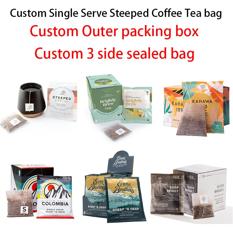 Individual Drip Pouches Travel-Friendly Single Serving Coffee Bags China  Manufacturer
